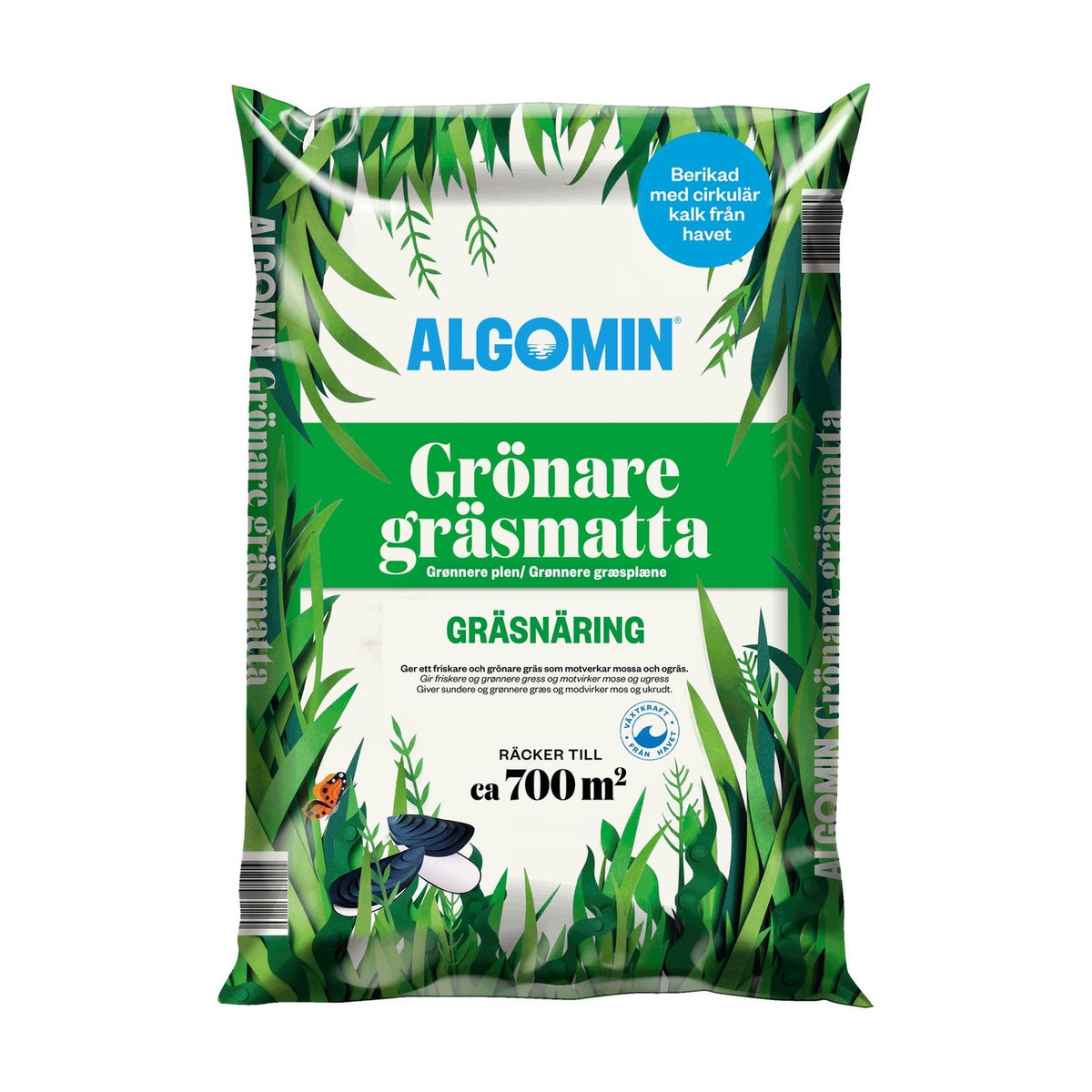 Algomin Grönare Gräsmatta 13 kg