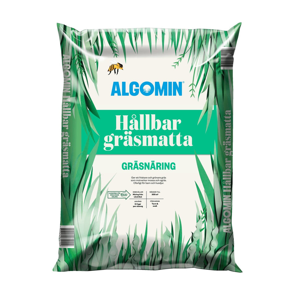 Algomin Hållbar Gräsmatta 10 kg (KRAV)