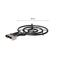 Utomhus gasolbrännare 21kw/ ø 60 cm