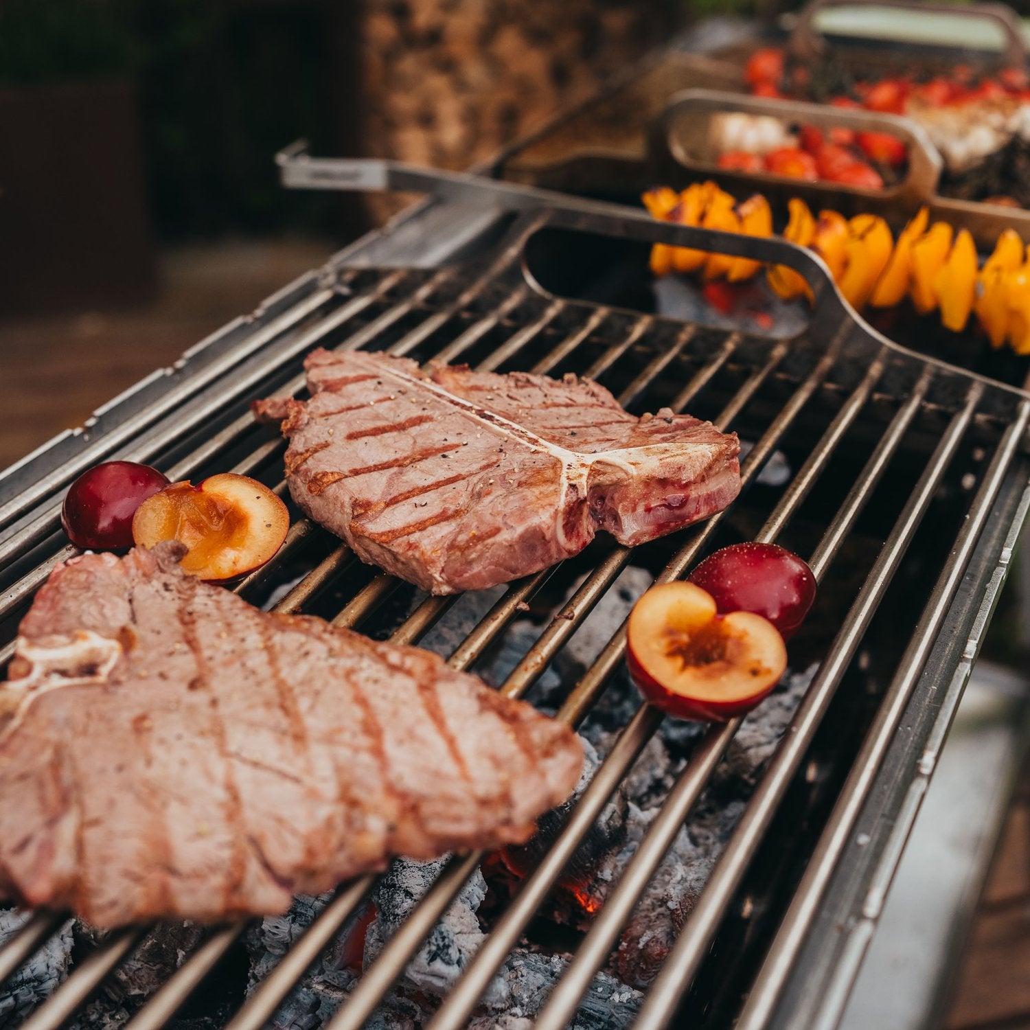 Kolgrill Naked Chef XL Silver