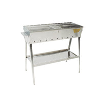 Kolgrill Naked Chef Silver