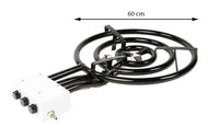 Inomhus & utomhus gasolbrännare 25kw/ ø 60 cm