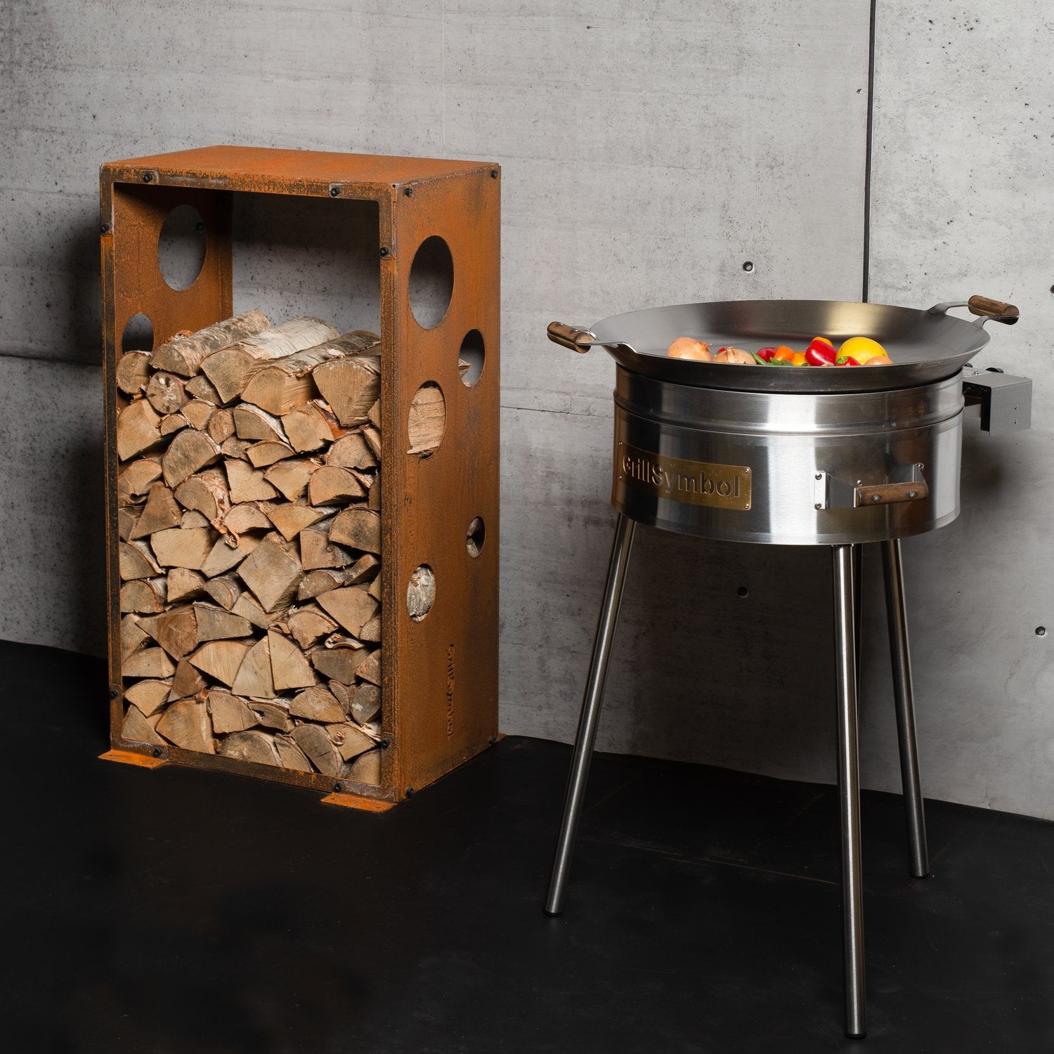 Gasol wok utomhus PRO-545, ø 54 cm