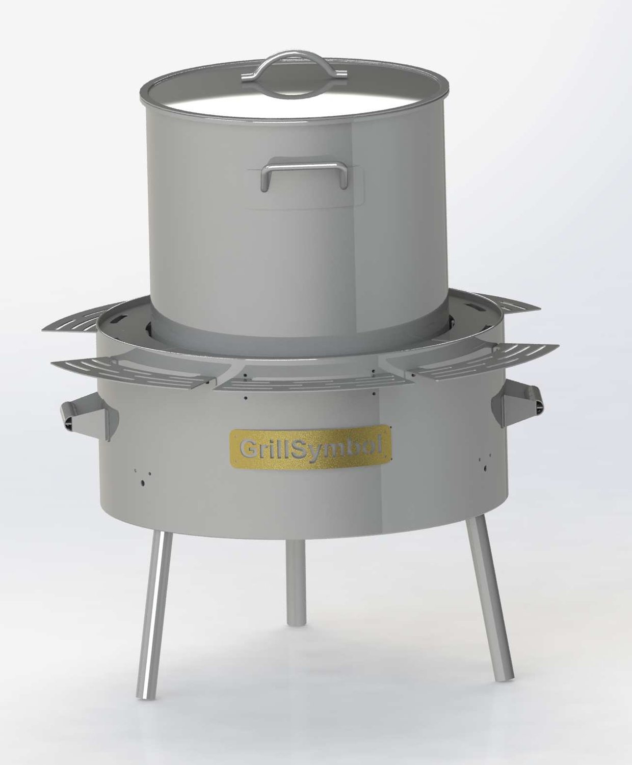 Soppstation med gasolbrännare 70 L