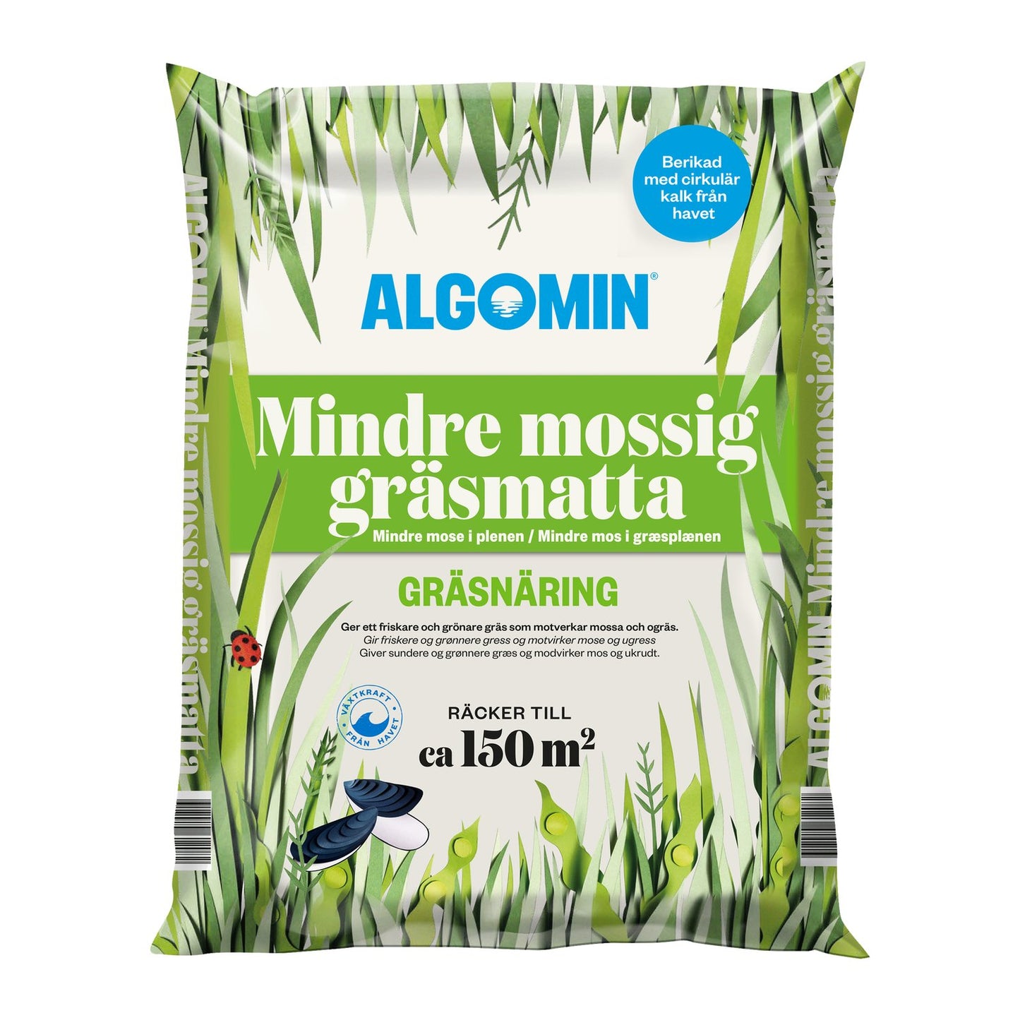 Algomin Mindre Mossig Gräsmatta 6,5 kg