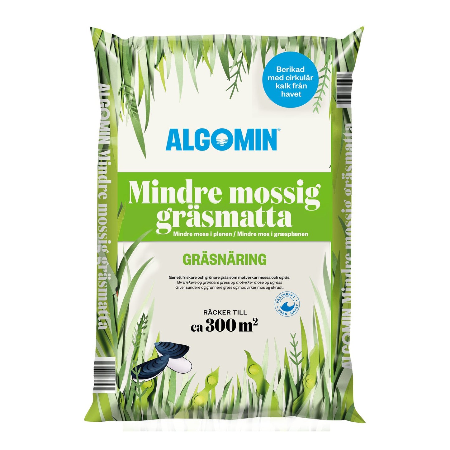 Algomin Mindre Mossig Gräsmatta 13 kg