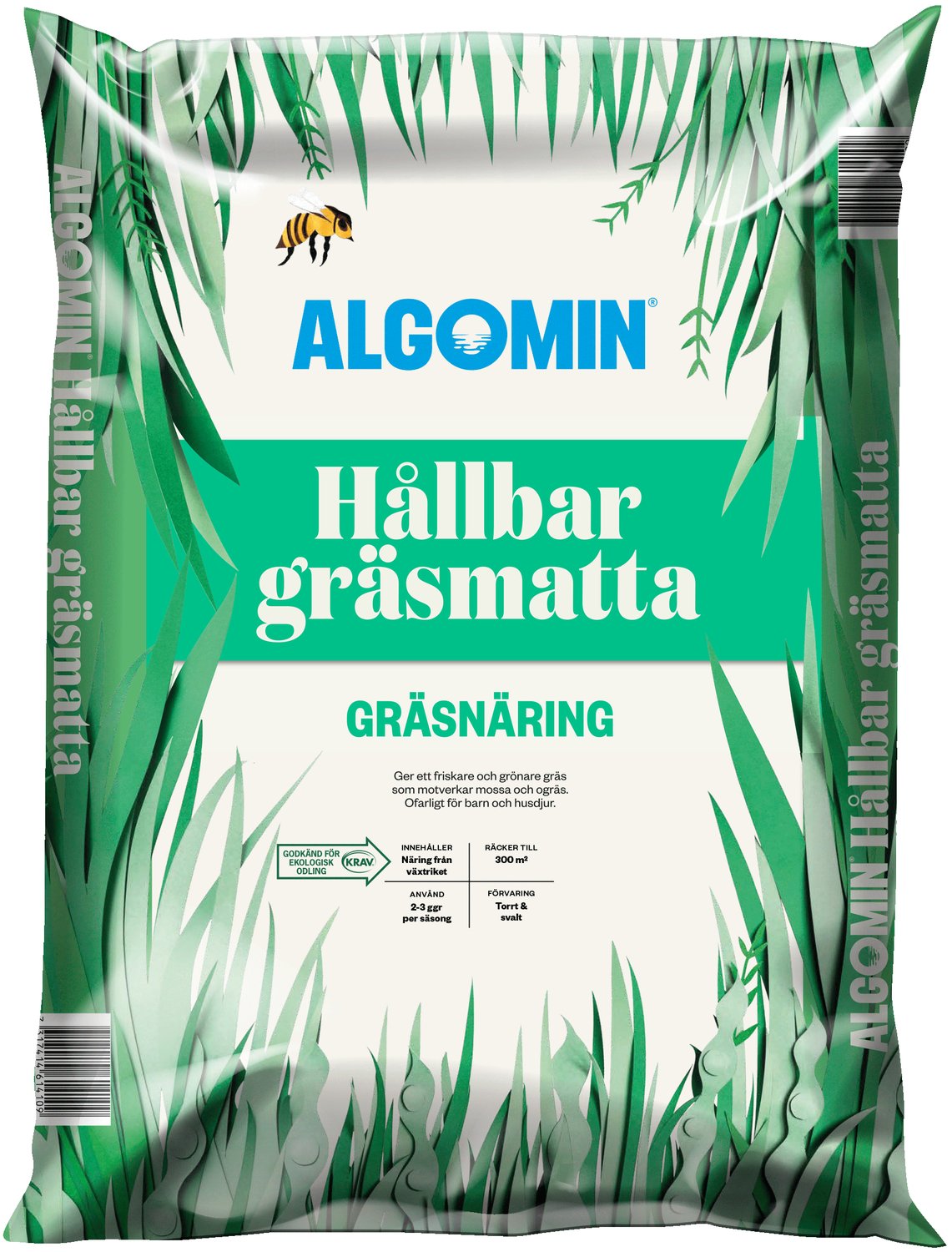 Algomin Hållbar Gräsmatta 10 kg (KRAV)