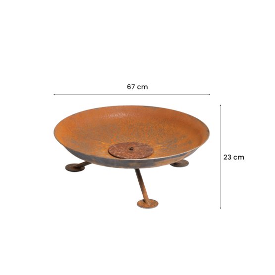 Eldstad utomhus Alta ø 67 cm