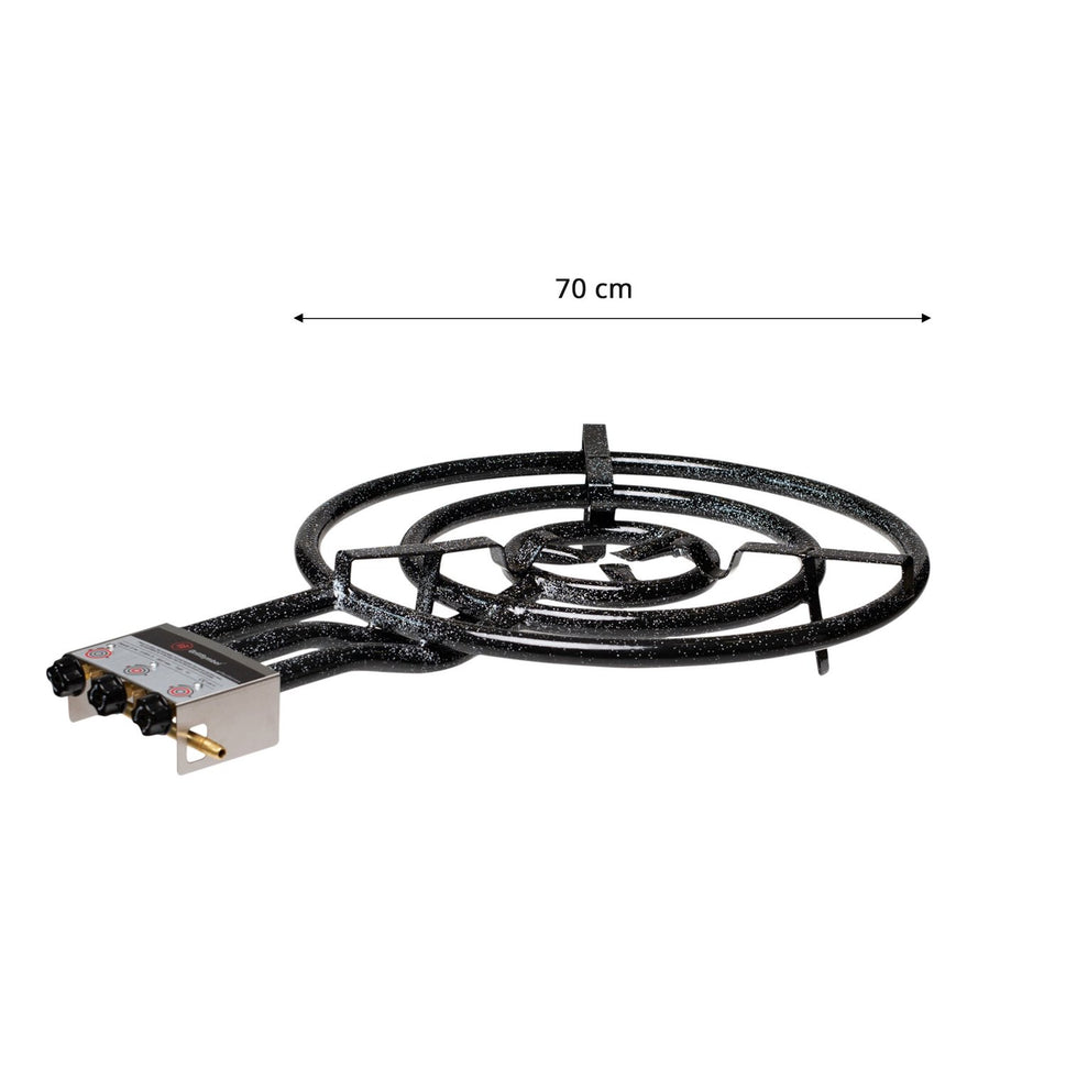 Utomhus gasolbrännare 25kw/ ø 70 cm