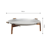 Utomhus stekhäll med ben Stark set, ø 96 cm