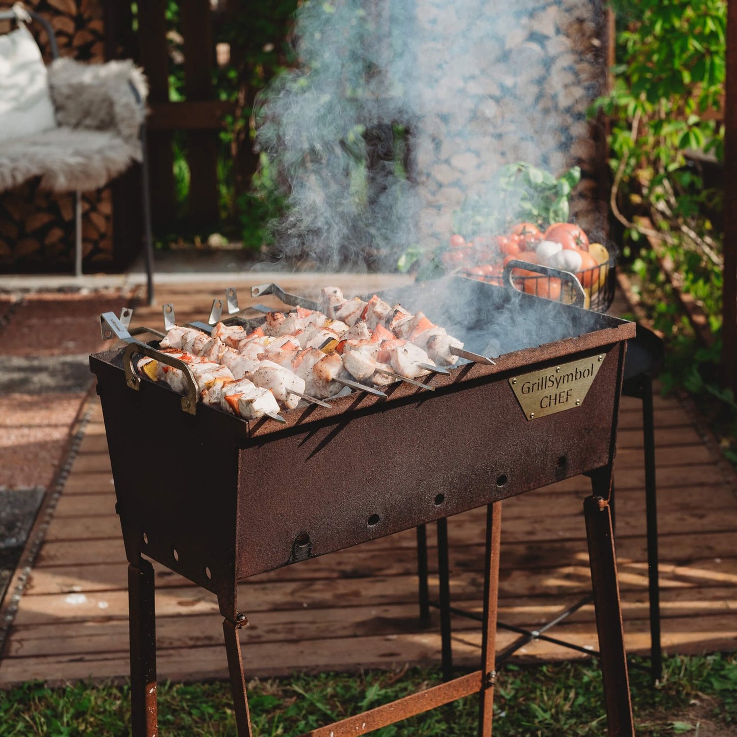 GrillSymbol kolgrill Naked Chef XS