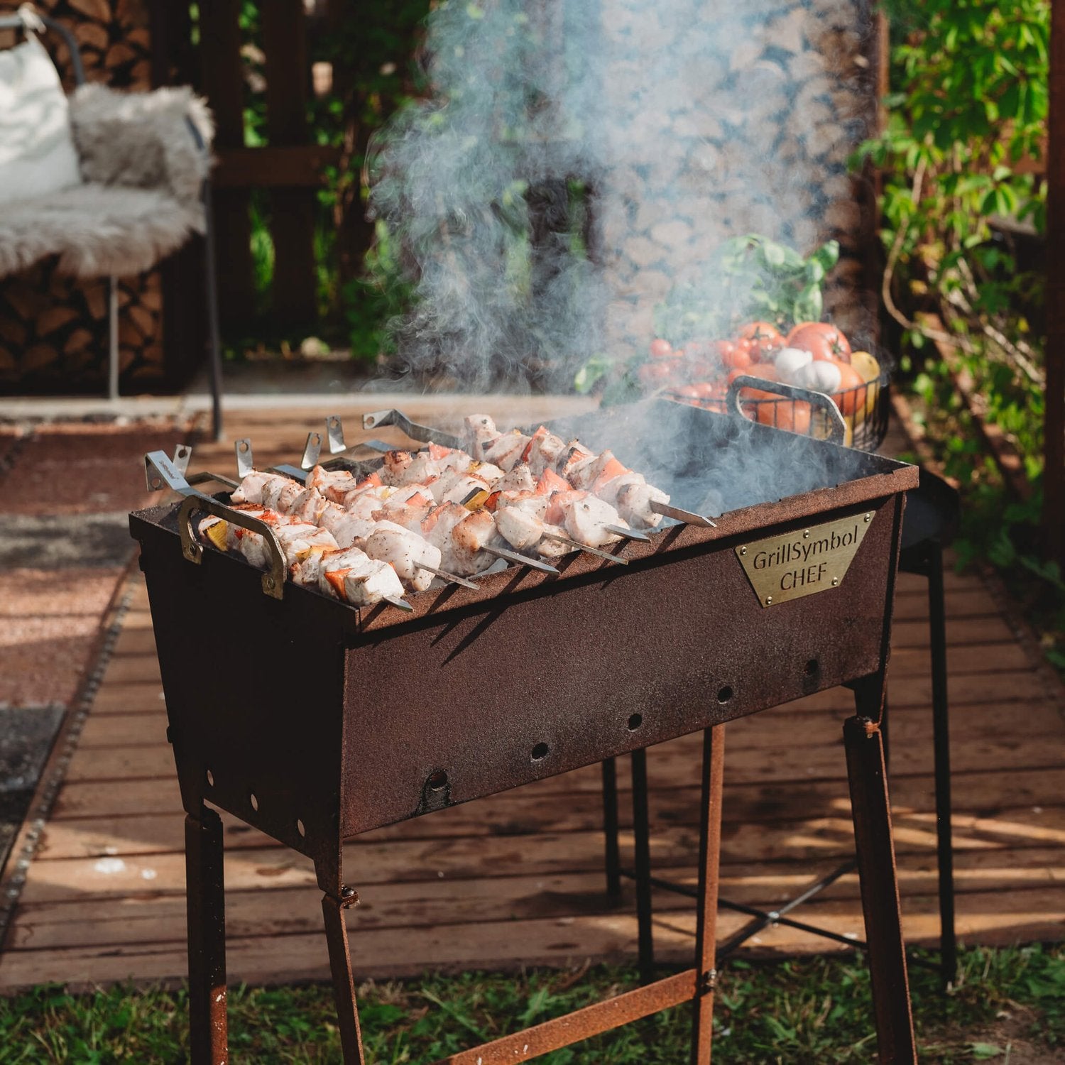 Kolgrill Naked Chef XS