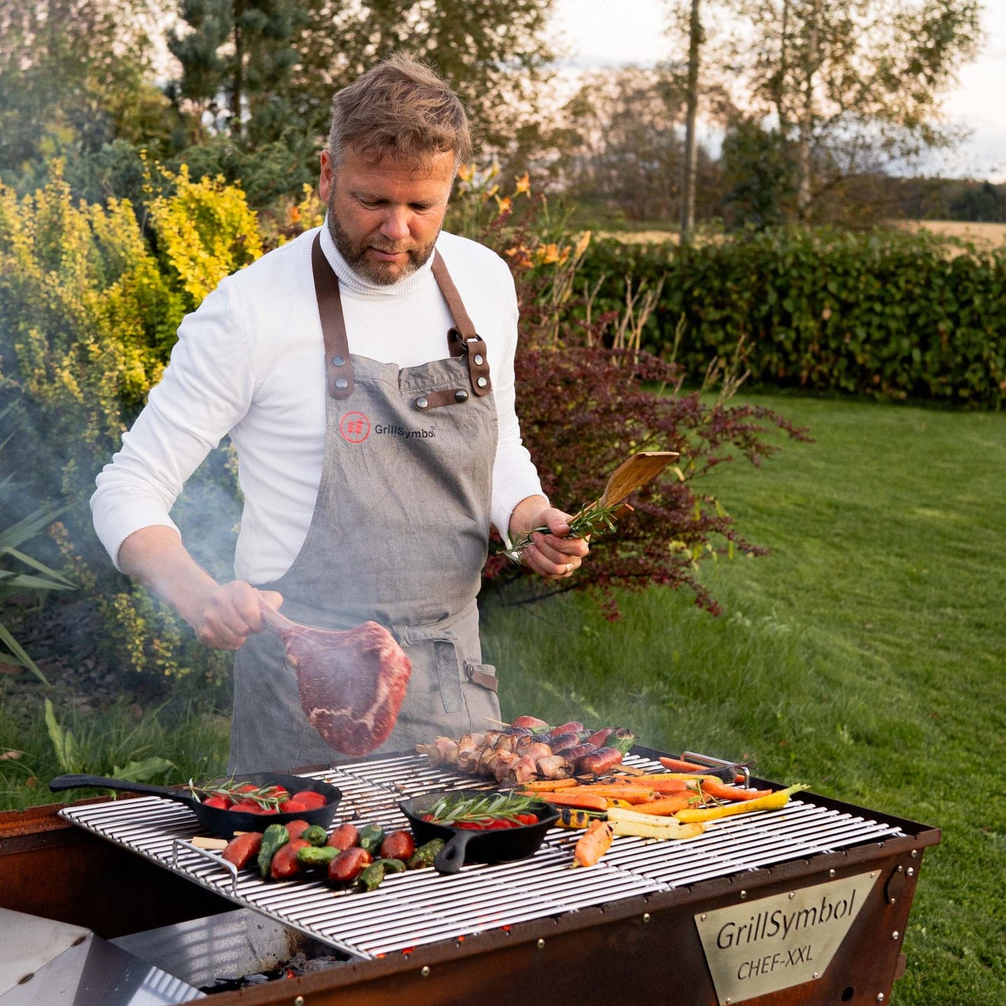 GrillSymbol kolgrill Naked Chef XXL