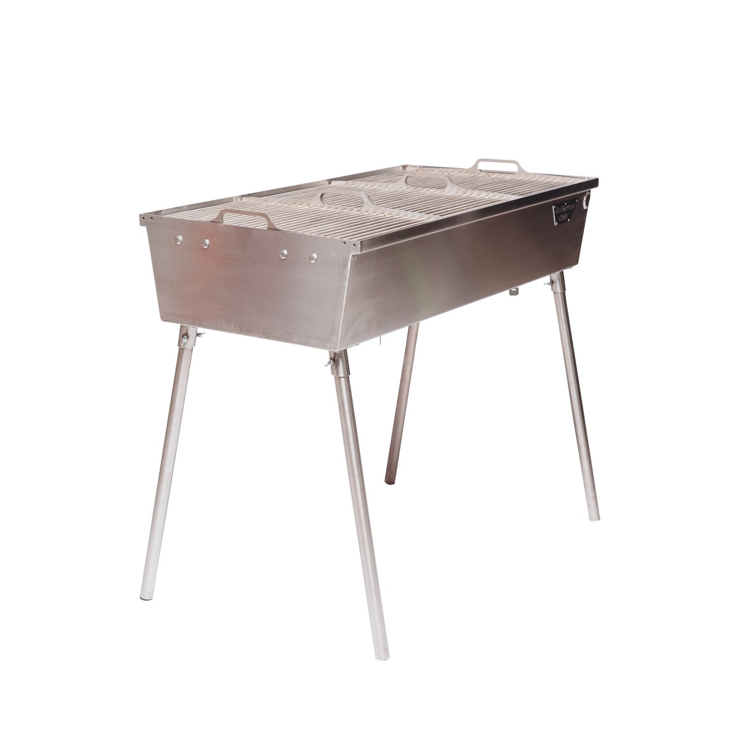 Kolgrill Naked Chef XXL Silver