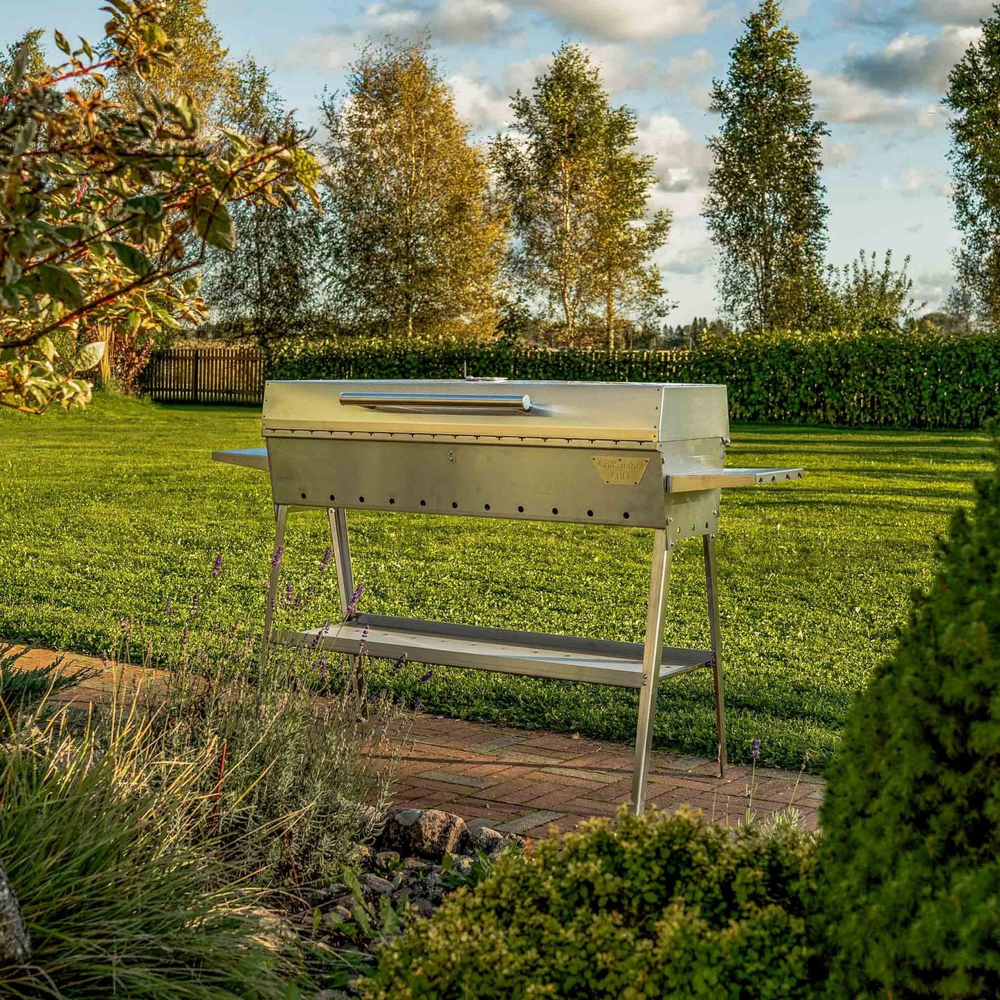 GrillSymbol kolgrill Chef XL Silver