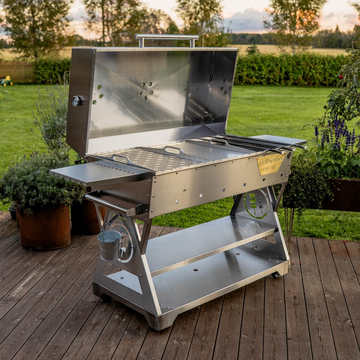 Kolgrill Chef XXL Silver