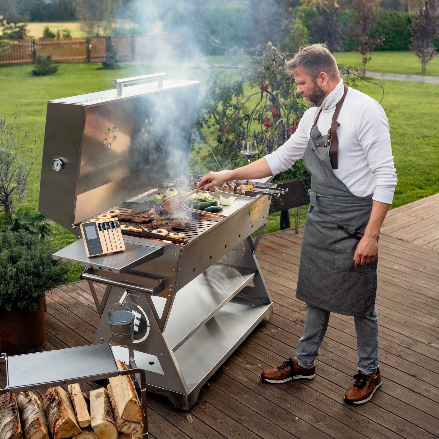 Kolgrill Chef XXL Silver