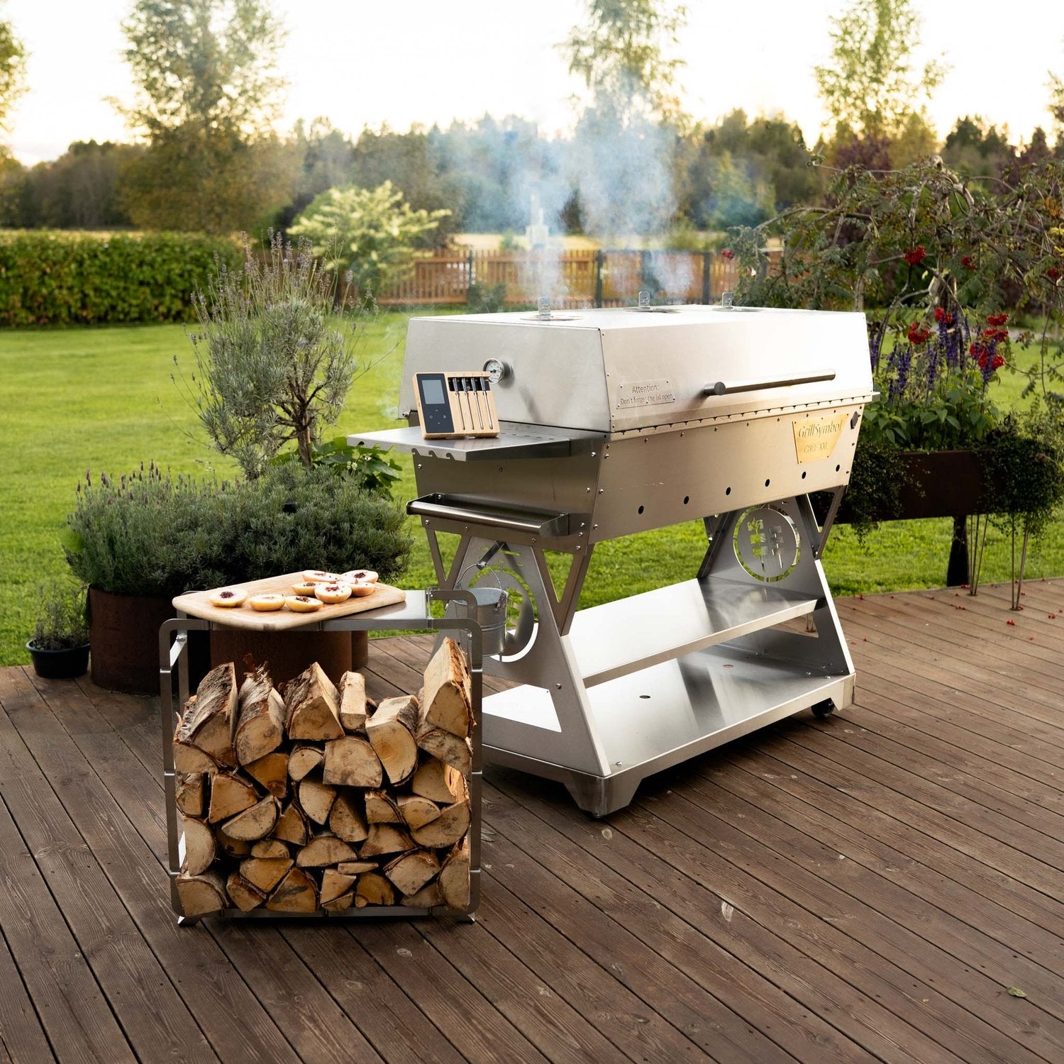 Kolgrill Chef XXL Silver