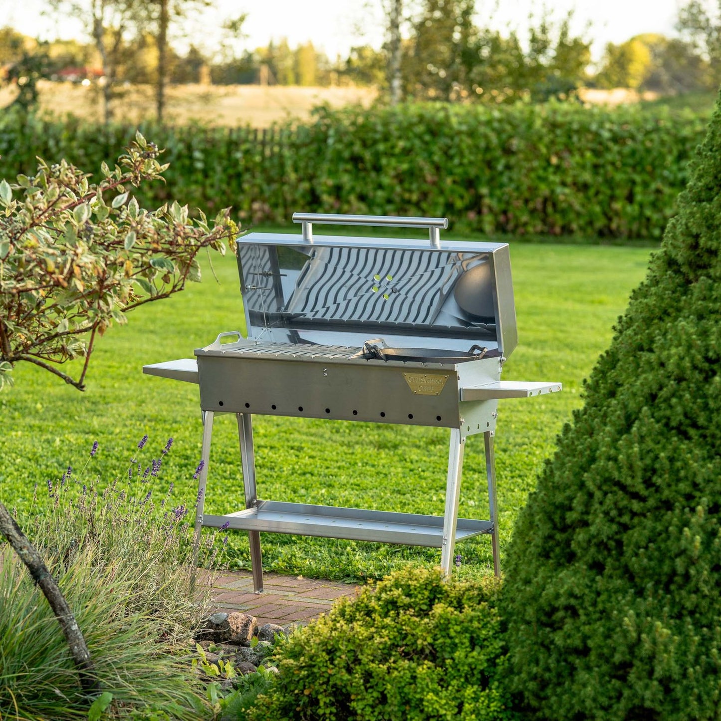 GrillSymbol kolgrill Chef Silver
