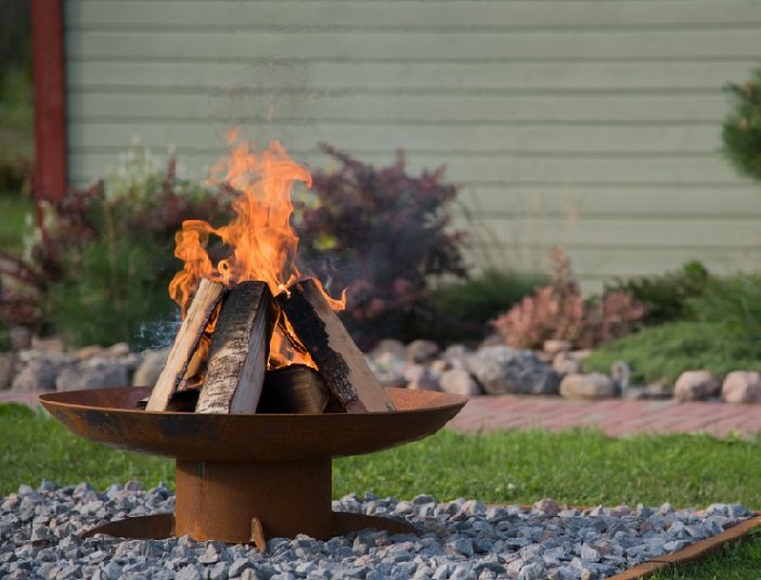 GrillSymbol eldstad utomhus Chiaro ø 67 cm