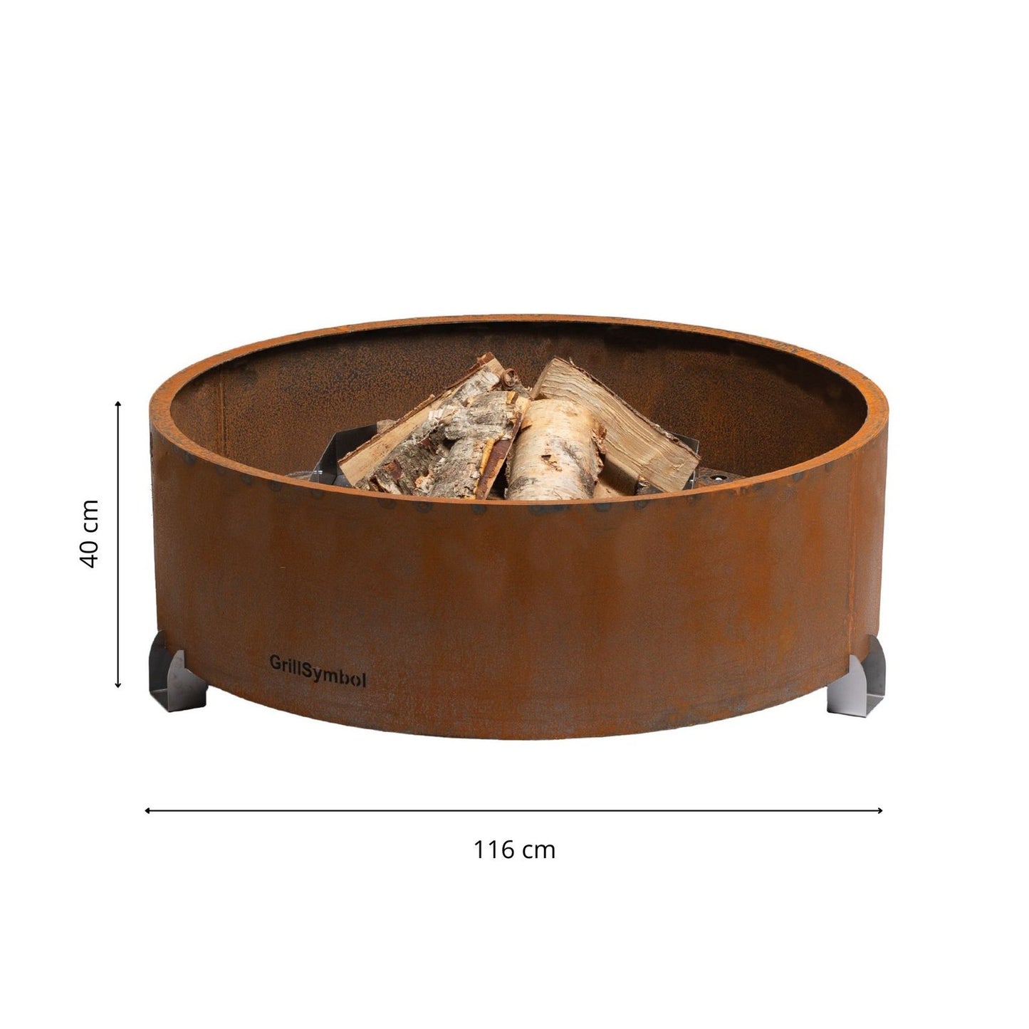 GrillSymbol eldstad Elias XL ø 116 cm