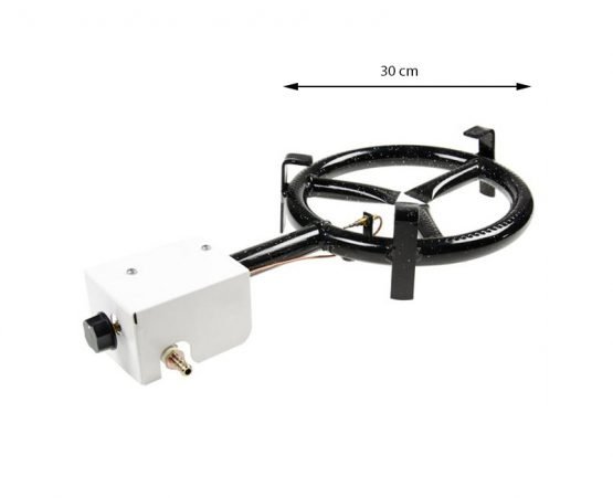 Inomhus & utomhus gasolbrännare 7kw/ ø 30 cm