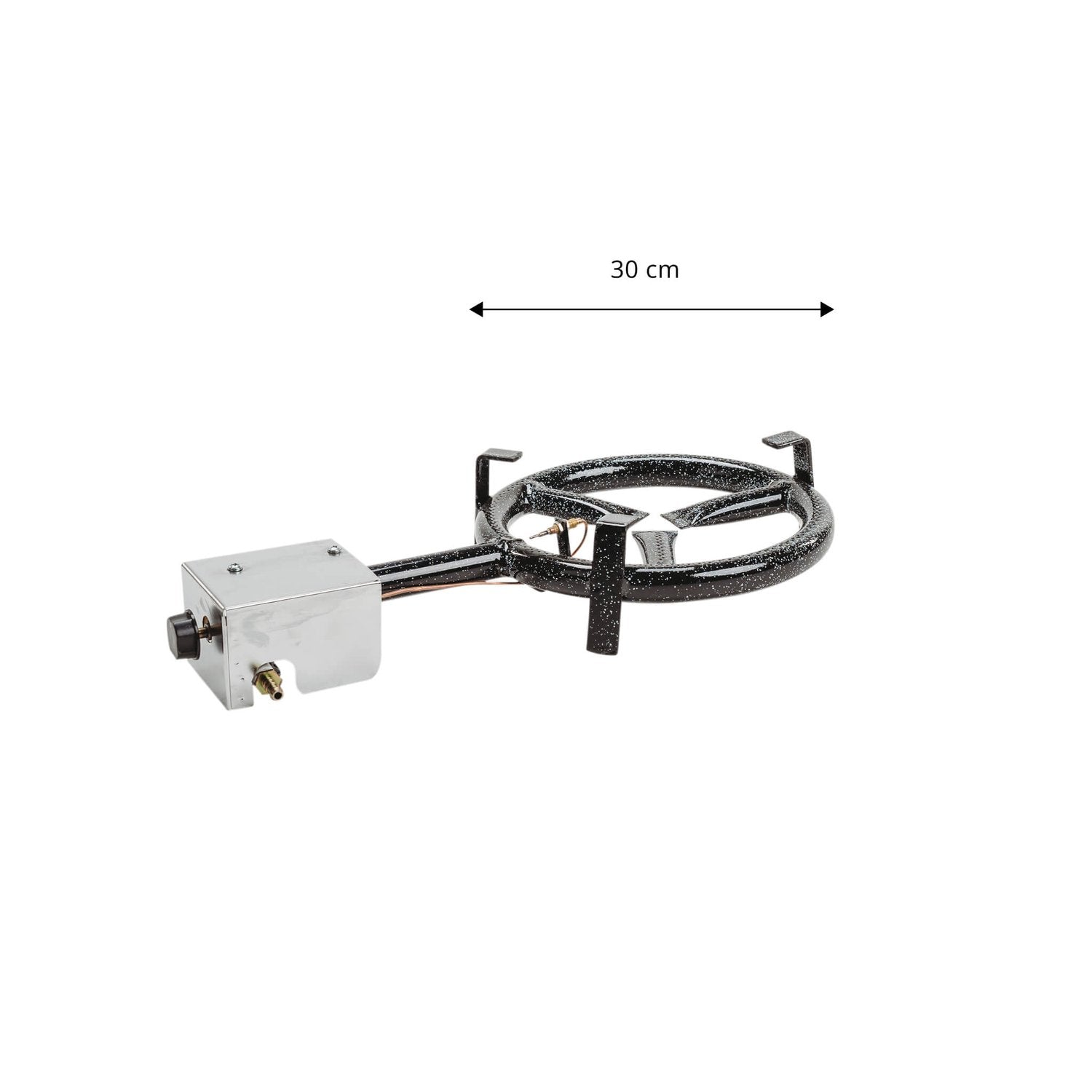 Inomhus & utomhus gasolbrännare 7kw/ ø 30 cm