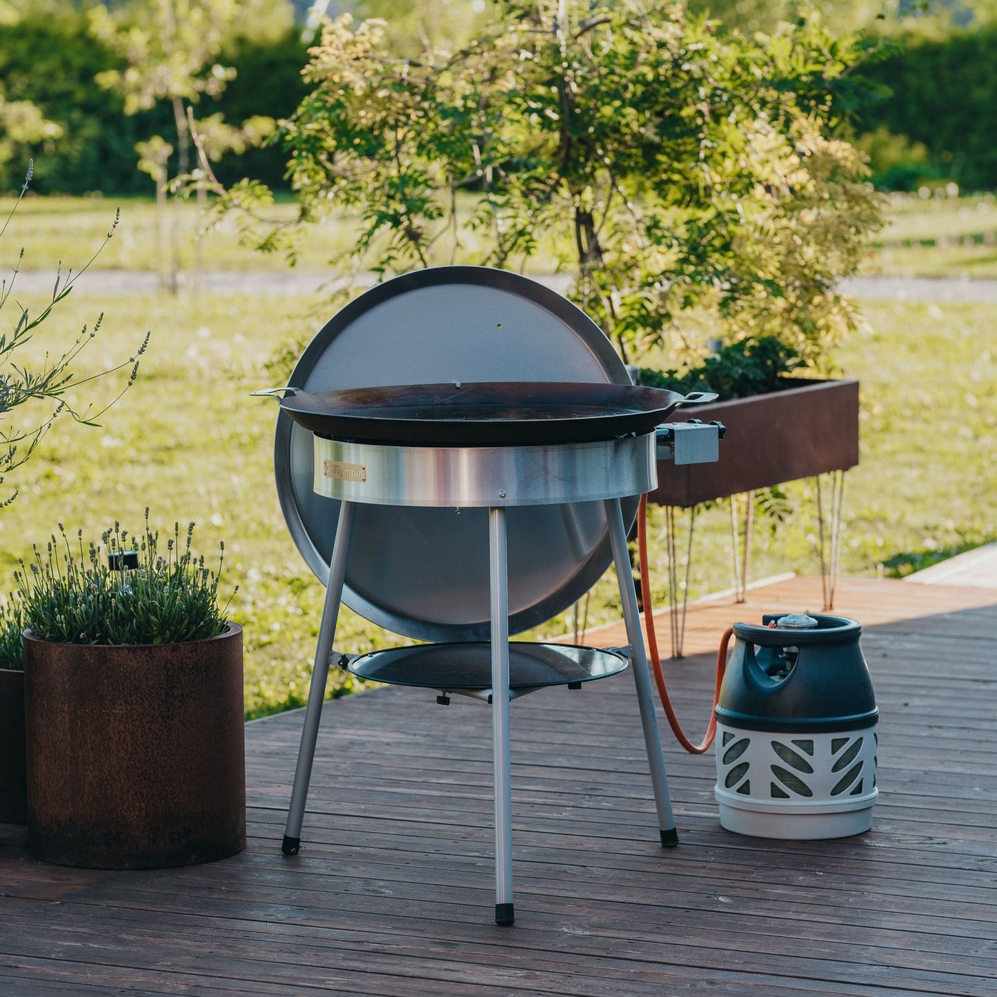 GrillSymbol lock för stekhäll gasol PRO/Expert-720, ø 70 cm