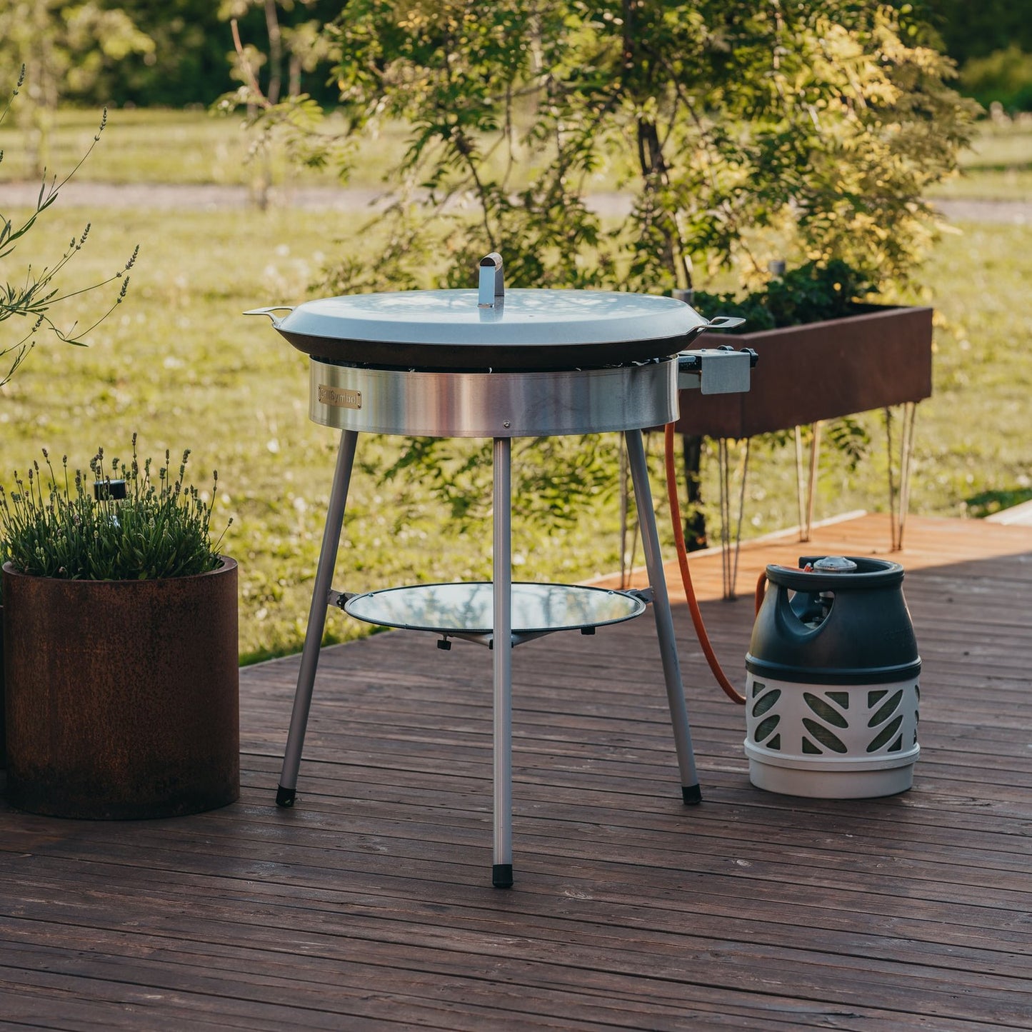 GrillSymbol lock för stekhäll gasol PRO/Expert-720, ø 70 cm