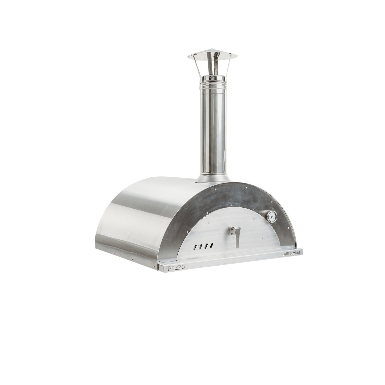 Vedeldad pizzaugn Pizzo-inox