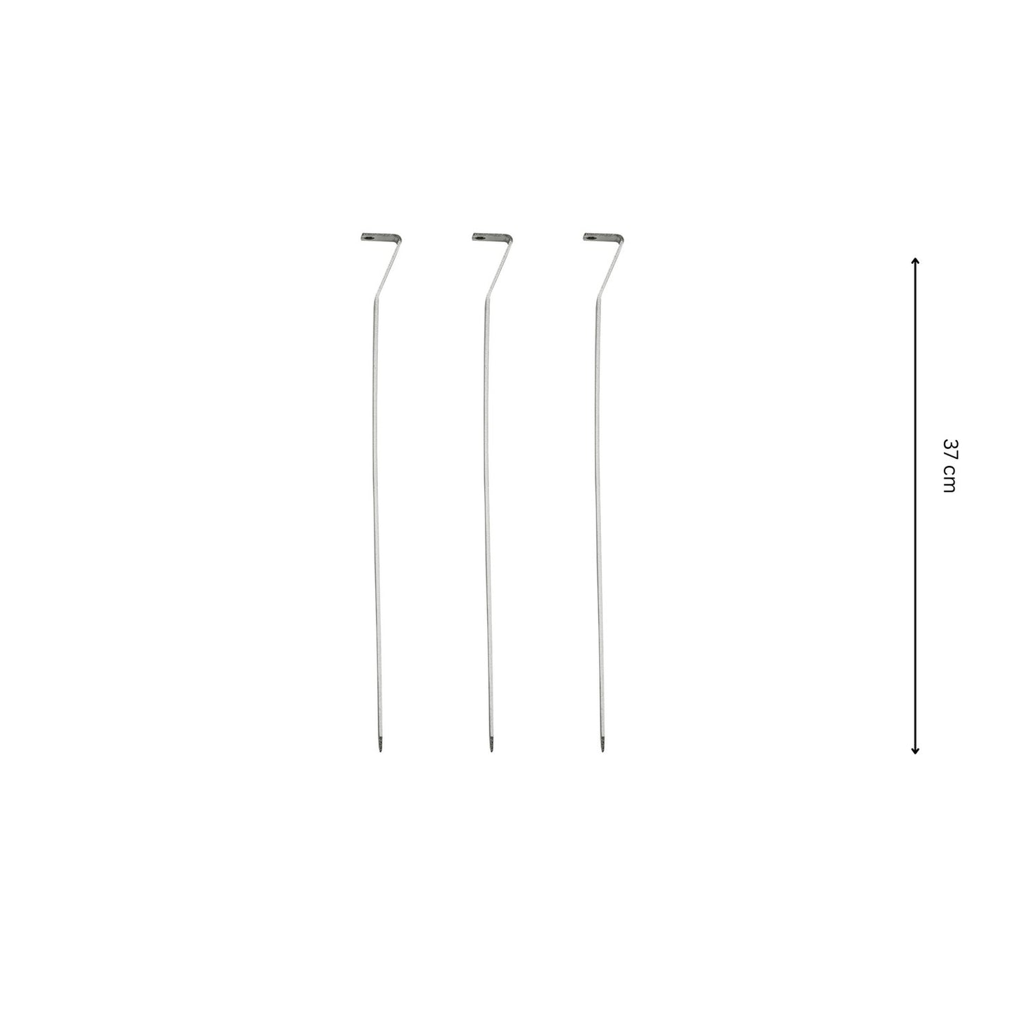 Grillspett 3 pc x 37 cm