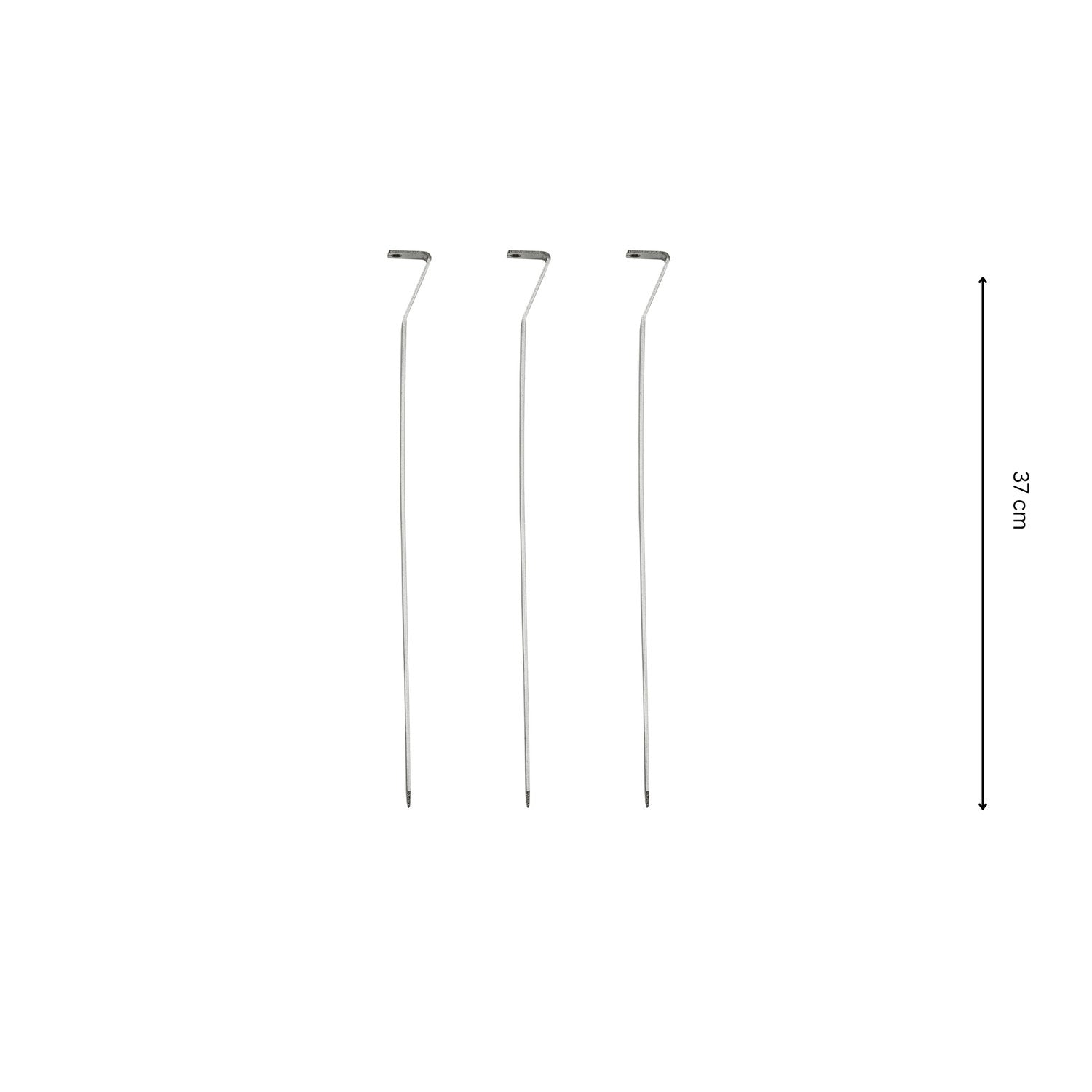 Grillspett 3 pc x 37 cm