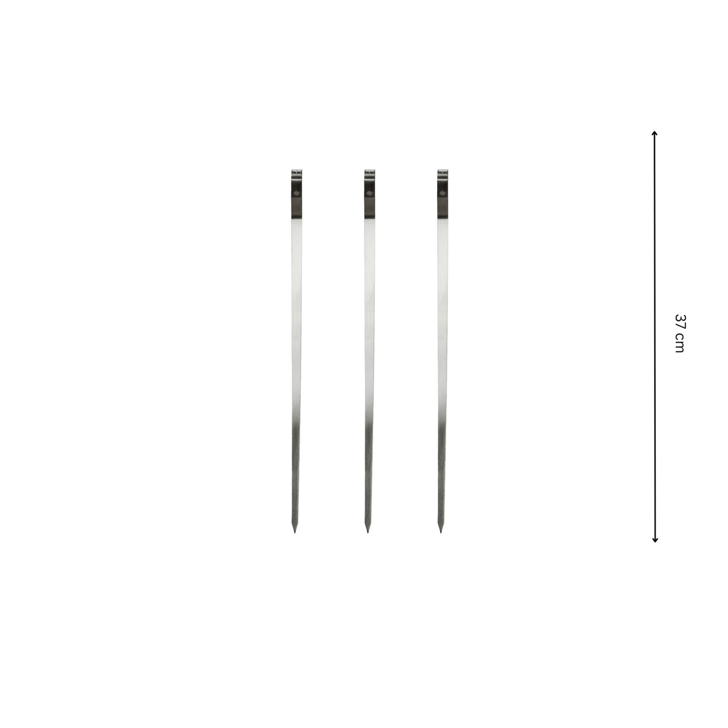Grillspett 3 pc x 37 cm