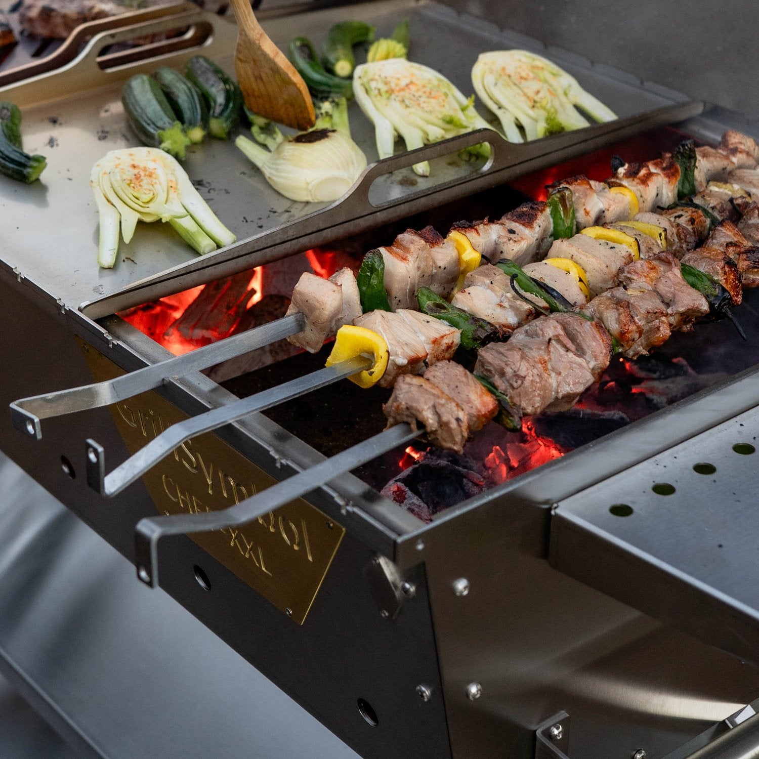 Grillspett 3 pc x 77 cm
