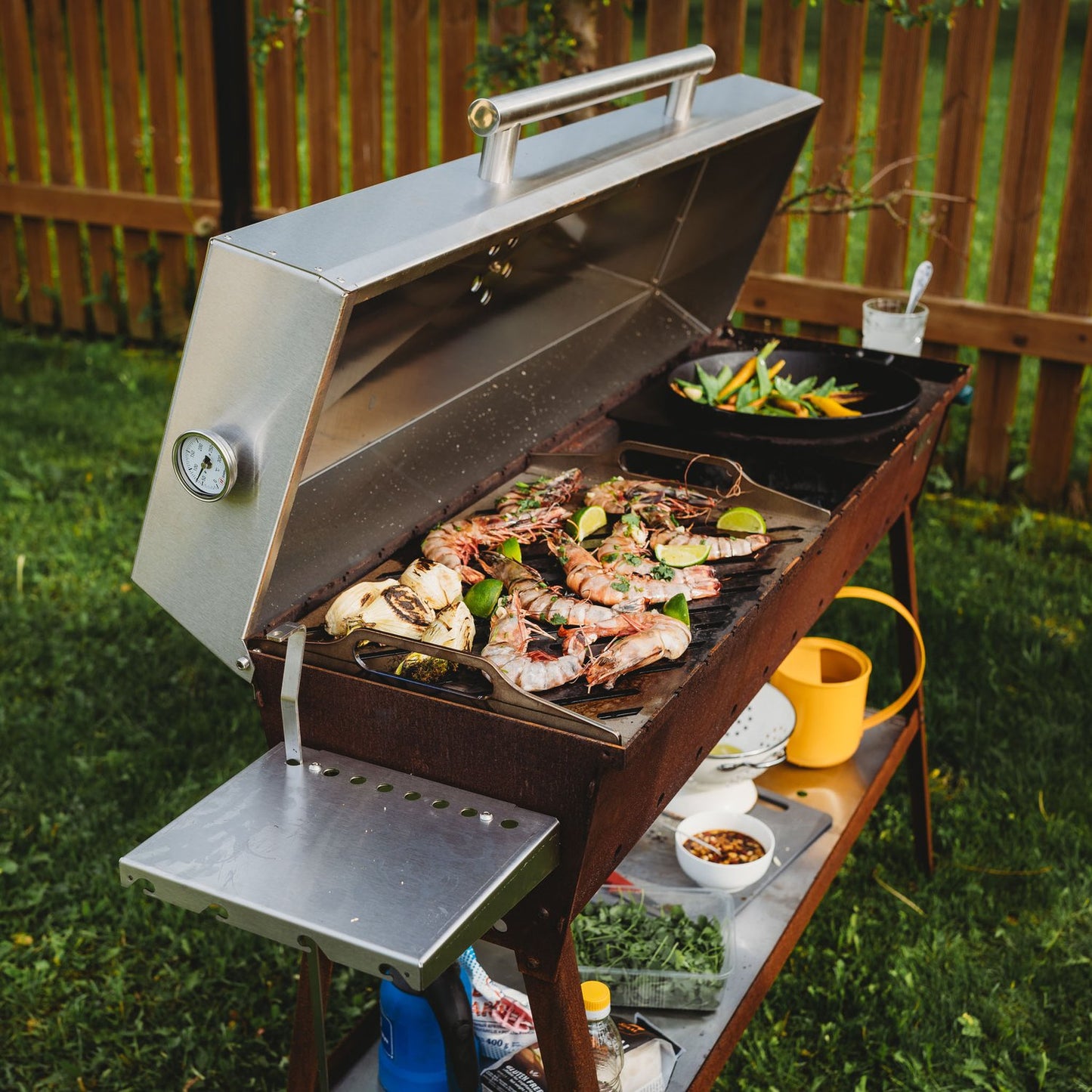 GrillSymbol wokpanna Ø 30 cm med adapter