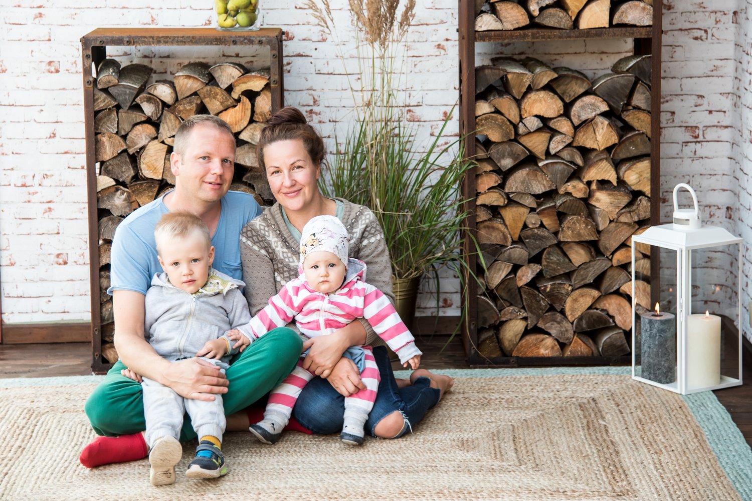 Cortenstål vedförvaring WoodStock storlek M